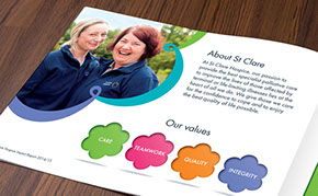 GDA Porfolio - Latest Work - St Clare Hospice