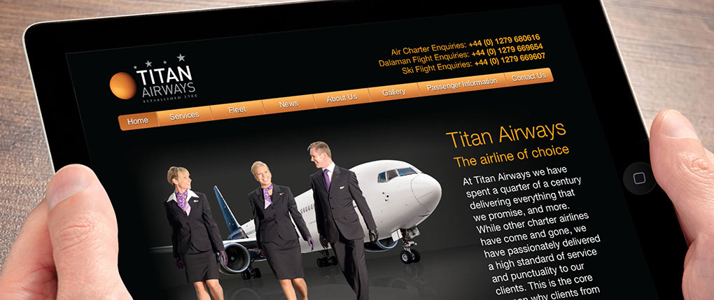 Gentry Design Associates - Latest Work - Titan Airways